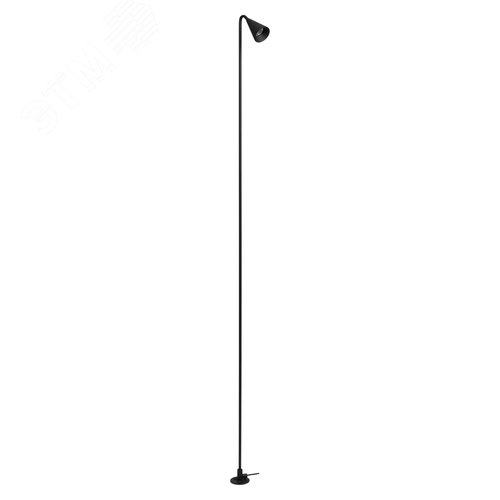 Светильник KT-HAREBELL-BOLL-H1145-3W Warm3000 (BK, 40 deg, 24V) (ARL, IP65 Металл, 3 года) - Arlight