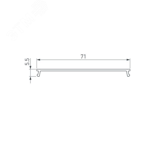 Экран ARH-WIDE-(F)-H10-2000 Opal-PM (ARL, Пластик) 9