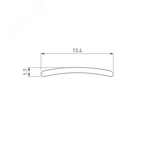 Заглушка для MIC-F-MW глухая (ARL, Пластик) 6