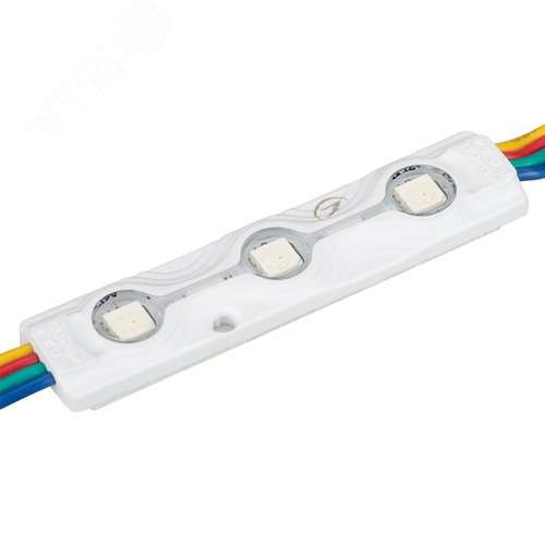 Модуль герметичный ARL-ORION-R07-12V RGB (5050, 3 LED) (ARL, Закрытый) - Arlight