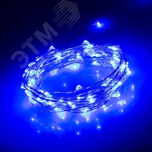Светодиодная нить WR-5000-12V-Blue (1608, 100LED) | 017995 | Arlight - Arlight