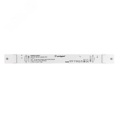 Заглушка ARH-DECORE-S12-INT с отверстием (ARL, Пластик) 5