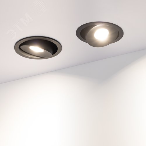 Светильник CL-SIMPLE-R78-9W Day4000 (BK, 45 deg) (ARL, IP20 Металл, 3 года) 5