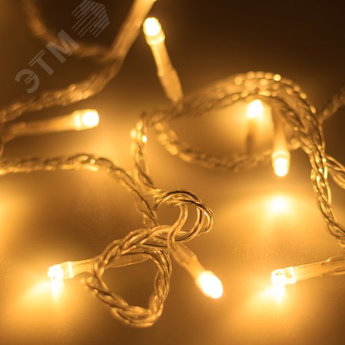Гирлянда светодиодная декоративная ARD-STRING-HOME-5000-CLEAR-50LED-STD WARM 230V, 3.5W ARDCL, IP20 2