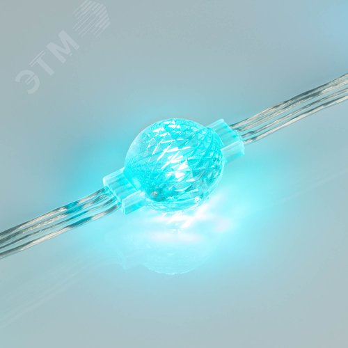 Модуль управляемый 3D-PIXEL-DMX-3535-2-12V RGB 360deg (23x34мм, 0.72W, IP65) (Герметичный) - фото 2