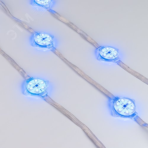 Модуль управляемый VISOR-SPI-5060-6-24V RGB 120deg (D40x12мм, 1.5W, IP68) (Герметичный) - фото 4