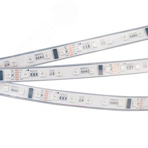 Лента DMX-5000P 24V RGB (5060, 300 LEDx6) (Arlight, Закрытый, IP66)