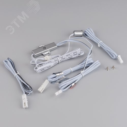 Гирлянда светодиодная декоративная ARD-EDGE-CLASSIC-2400x600-BLACK-88LED-FLASH BLUE 230V, 6W ARDCL, IP65 6