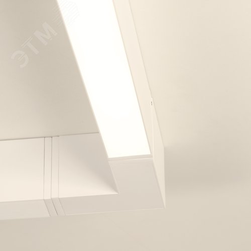 Светильник CLIP-38-FLAT-S312-6W Warm3000 (WH, 110 deg, 24V) (IP40 металл, 3 года) - фото 5