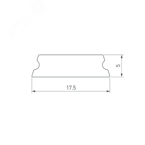 Линейка SL-ARC-D3000-A23-11.6W 24V White6000 (590мм, дуга 1 из 16) (, Открытый) 14