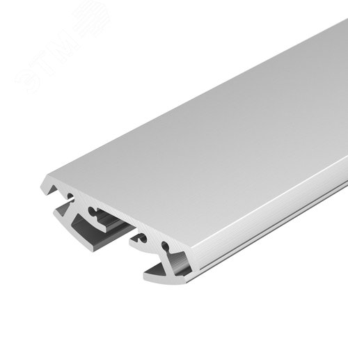 Профиль с экраном SL-ROUND-D60-2500 ANOD+OPAL (ARL, Алюминий) 2