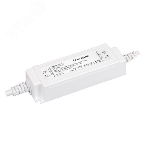 Блок питания ARPJ-SP-68350 (24W, 34-68V, 0.35A) (Arlight, IP67 Пластик, 5 лет) (037264) - Arlight