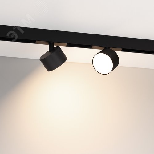 Светильник MAG-ORIENT-RONDO-R90-9W Day4000-MIX (BK, 110 deg, 48V, TUYA Zigbee) (Arlight, IP20 Металл, 5 лет) - фото 3