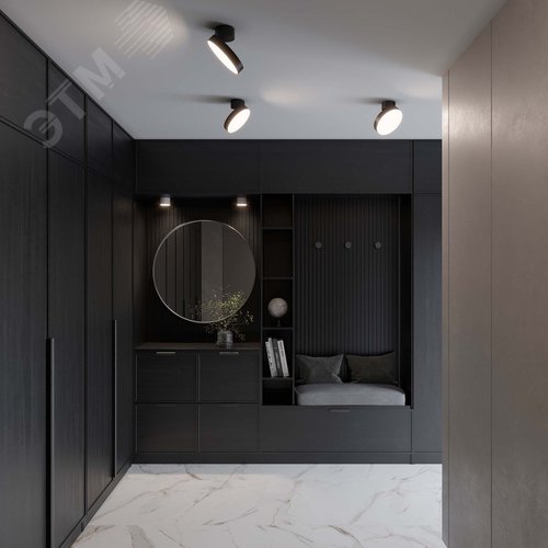 Светильник SP-RONDO-FLAP-R95-16W Warm3000 (WH, 110 deg) (ARL, IP40 Металл, 3 года) 6