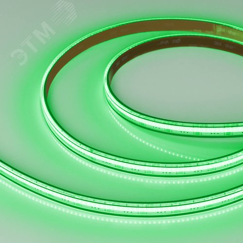 Лента светодиодная 16 Вт/м 24В IP67 RGB 840LED/м COB-X840-10-12mm CSP 5 м - фото 3