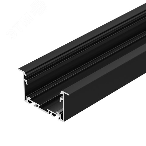 Профиль S2-LINIA69-F-2500 SEAMLESS BLACK ( Алюминий) - фото 3