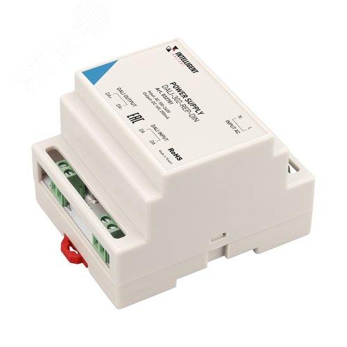 Блок питания шины 230 V 250 mA IARL IP20 пластик 3 года DALI-302-REP-DIN INTELLIGENT - Arlight