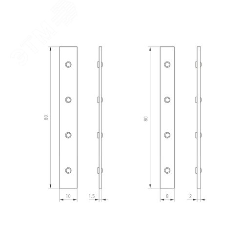 Панель Knob SR-KN9550K8-UP White (KNX, DIM) (ARL, -) (021370) 5