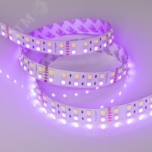Лента светодиодная 32 Вт/м 24В RGBW 6000K IP20 144LED/м RT-B144-19mm SMD 5060 5 м - фото 9