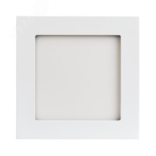 Светильник DL-142x142M-13W Day White (ARL, IP40 Металл, 3 года)