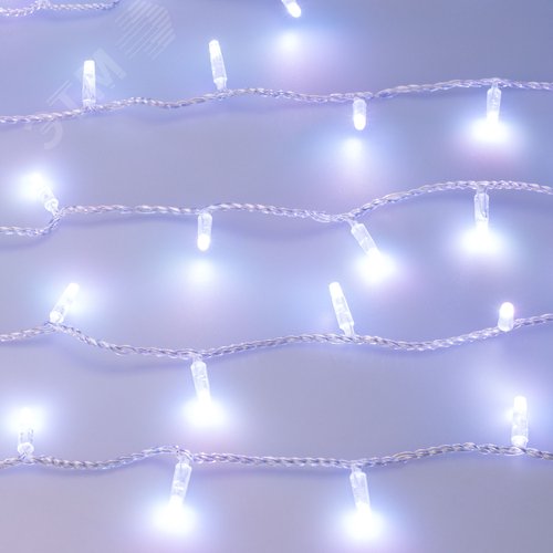 Гирлянда светодиодная декоративная ARD-STRING-CLASSIC-10000-CLEAR-100LED-LIVE RGB-DMX 24V, 10W ARDCL, IP65 - фото 2