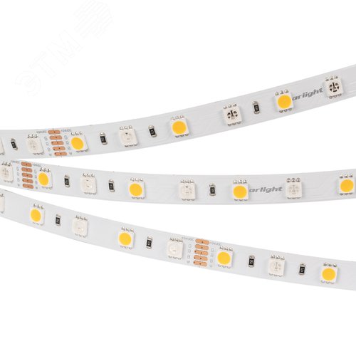 Лента LED RT6-5050-60 24V RGB-White 2x (300 LED) (ARL, 14.4 Вт/м, IP20) (018325)