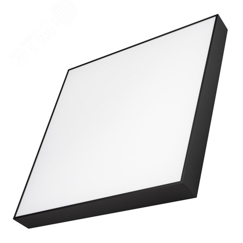 Светильник SP-QUADRO-S600х600х60W Day4000 (BK, 120 deg, 230V) (IP40 металл, 3 года) - Arlight