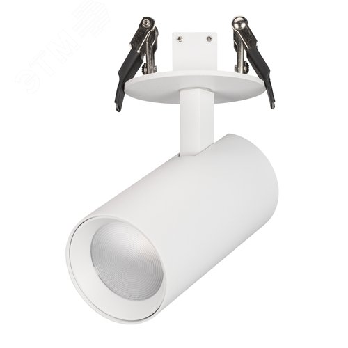Светильник точечный встраиваемый LGD-LUMOS-R55-9W Warm3000 (WH, 25 deg, 230V) - Arlight