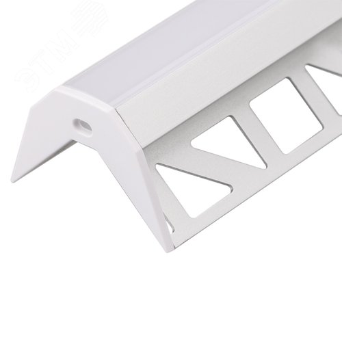 Заглушка ARH-DECORE-S12-EXT Flat с отверстием (ARL, Пластик) 2