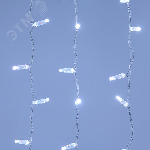 Гирлянда светодиодная декоративная ARD-CURTAIN-CLASSIC-2000x3000-CLEAR-760LED White 230V, 60W ARDCL, IP65 - фото 5