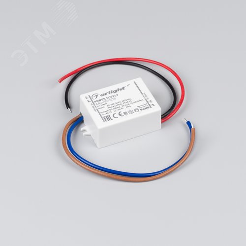 Блок питания ARJ-KE42250 (11W, 250mA, PFC) (ARL, IP44 Пластик, 5 лет) 3