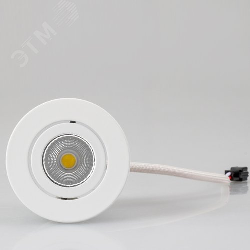 Светильник светодиодный LTM-R50WH 5W Warm White 25deg IP40 металл 3 года 5