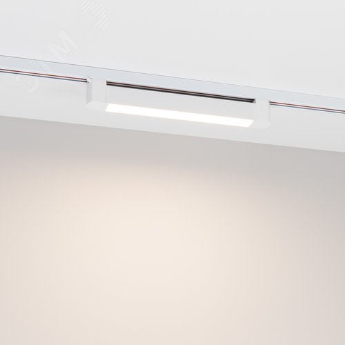 Светильник светодиодный трековый LGD-NEPTUN-2TR-L343-10W Warm3000 (WH, 100 deg, 230V) (ARL, IP20 металл, 5 лет) - фото 2