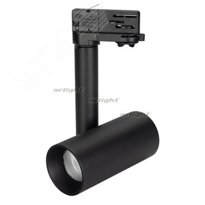 Светильник трековый SP-POLO-TRACK-PIPE-R65-8W White5000 (BK-BK, 40 deg) (ARL, IP20 Металл, 3 года) (027494)