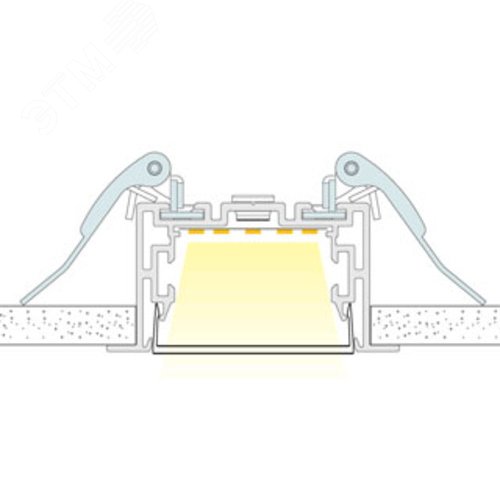Держатель пружинный S2-LINIA-F Clip Set (ARL, металл) 2