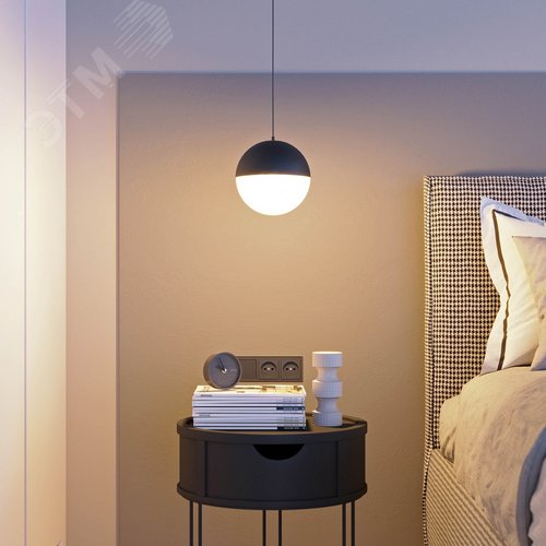Светильник LGD-EMISFERO-TRACK-HANG-2TR-R150-11W Warm3000 (BK, 170 deg, 230V) (Arlight, IP20 Металл, 3 года) | 035944 | Arlight - фото 5