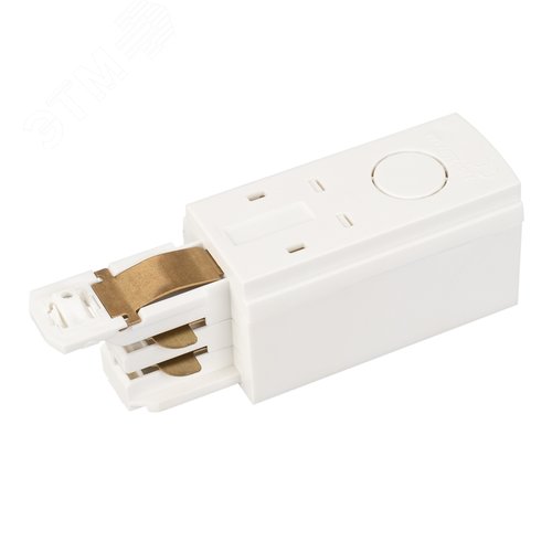 Коннектор питания LGD-4TR-CON-POWER-R-WH (D) (ARL, IP20 Пластик, 3 года) - Arlight