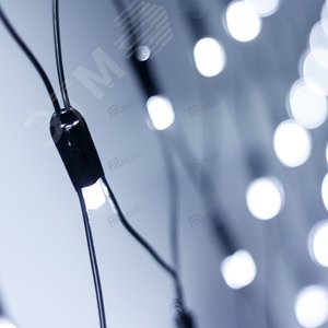 Гирлянда ARD-NETLIGHT-CLASSIC-2500x2500-BLACK-432LED White (230V, 26W) (ARDCL, IP65) (024691)