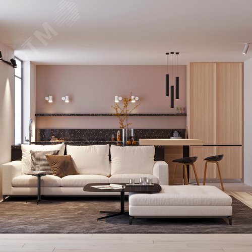 Светильник SP-POLO-SURFACE-FLAP-R85-15W Warm3000 (WH-WH, 40 deg) (ARL, IP20 Металл, 3 года) (027552) 7