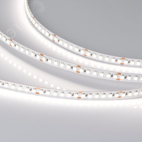 Лента светодиодная 14,4 Вт/м 24В IP20 4000K 180LED/м RT-A180-8mm SMD 3528 5 м - фото 4
