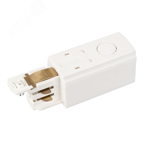 Коннектор питания LGD-4TR-CON-POWER-L-WH (D) (ARL, IP20 Пластик, 3 года) - Arlight