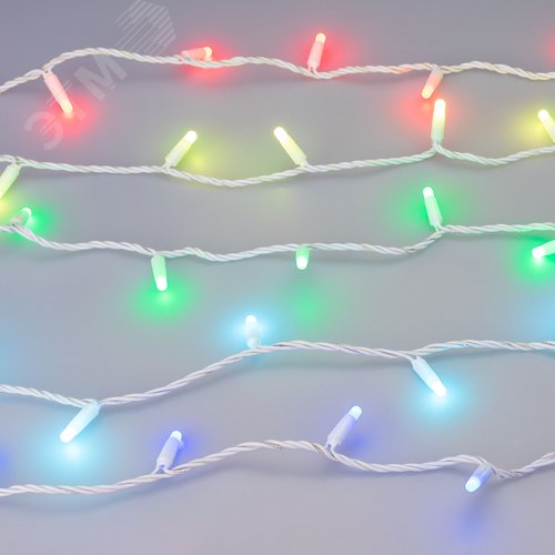 Гирлянда светодиодная декоративная ARD-STRING-CLASSIC-10000-WHITE-100LED-MILK-LIVE RGB-DMX 24V, 10W ARDCL, IP65 - фото 3