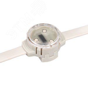 Модуль управляемый SOLEX-DMX-3535-3-12V RGB 120deg (D30x16mm, 0.75W, IP67) (Arlight, -) (028876) - Arlight