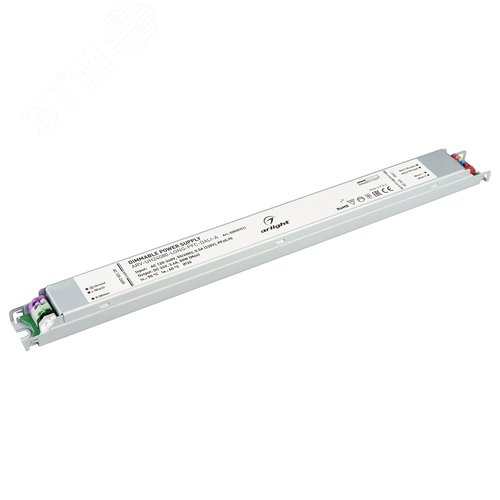 Блок питания ARV-UH24080-LONG-PFC-DALI-A (24V, 3.4A, 80W) (ARL, IP20 Металл, 7 лет) - Arlight