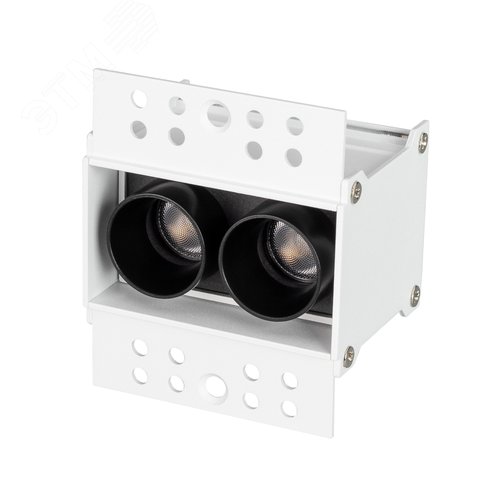 Светильник MS-ORIENT-BUILT-TRIMLESS-TC-S38x67-5W Warm3000 (WH-BK, 30 deg, 230V) (ARL, IP20 Металл, 5 лет) - Arlight