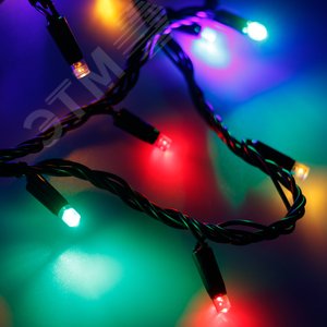 Гирлянда ARD-STRING-PRO-10000-BLACK-100LED-LIVE RGB (230V, 7W) (ARDCL, IP65) (025838)