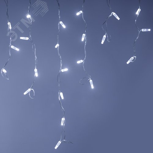 Гирлянда светодиодная декоративная ARD-EDGE-CLASSIC-2400x600-CLEAR-88LED-STD WHITE 230V, 6W ARDCL, IP65