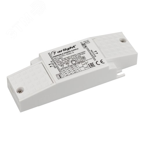 Блок питания ARJ-10-PFC-TRIAC-A (10W, 200-350mA) (ARL, IP20 Пластик, 5 лет) (026042) - Arlight