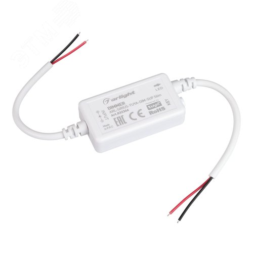 Диммер ARL-SIRIUS-TUYA-DIM-SUF Slim (12-24V, 1x6A, 2.4G) (Arlight, IP20 Пластик, 3 года) | 032346 | Arlight - Arlight