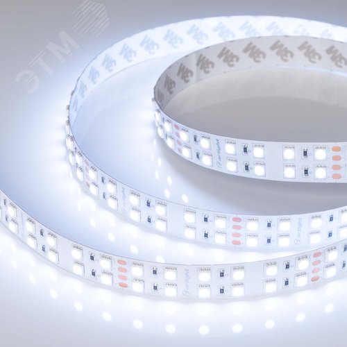 Лента светодиодная 34,4 Вт/м 24В IP20 RGB 144LED/м RT-B144-19mm SMD 5060 5 м - фото 5